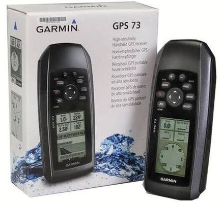 Garmin 73 manuseio GPS Experimente o ar livre com GPS 73 1.4 