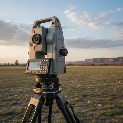 Estação Total Topcon com Distância de 1000m Sem Prisma, Tela Capacitiva Multi-Touch de 5.0